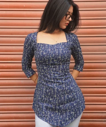 Ira – Pure Jaipuri Cotton Tunic Top