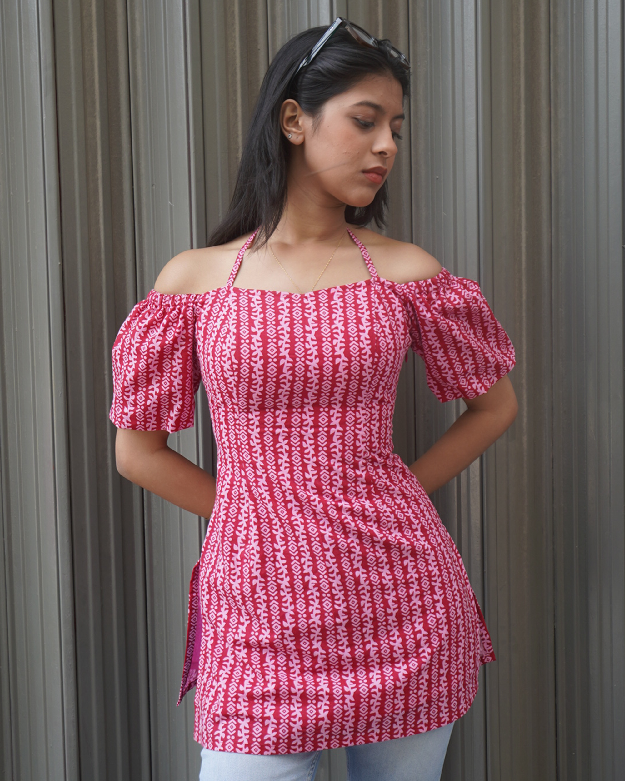 Zoha – Pure Jaipuri Cotton Top - Image 5