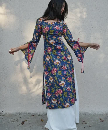 Haniya – Long Jaipuri Cotton Kurti