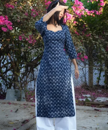 Jheel Kurti - Crafted in Pure Jaipuri Cotton